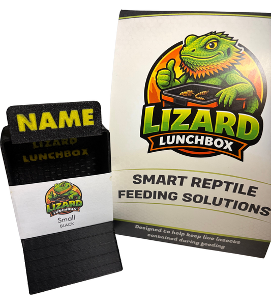 Lizard Lunchbox™ Custom Name Plate